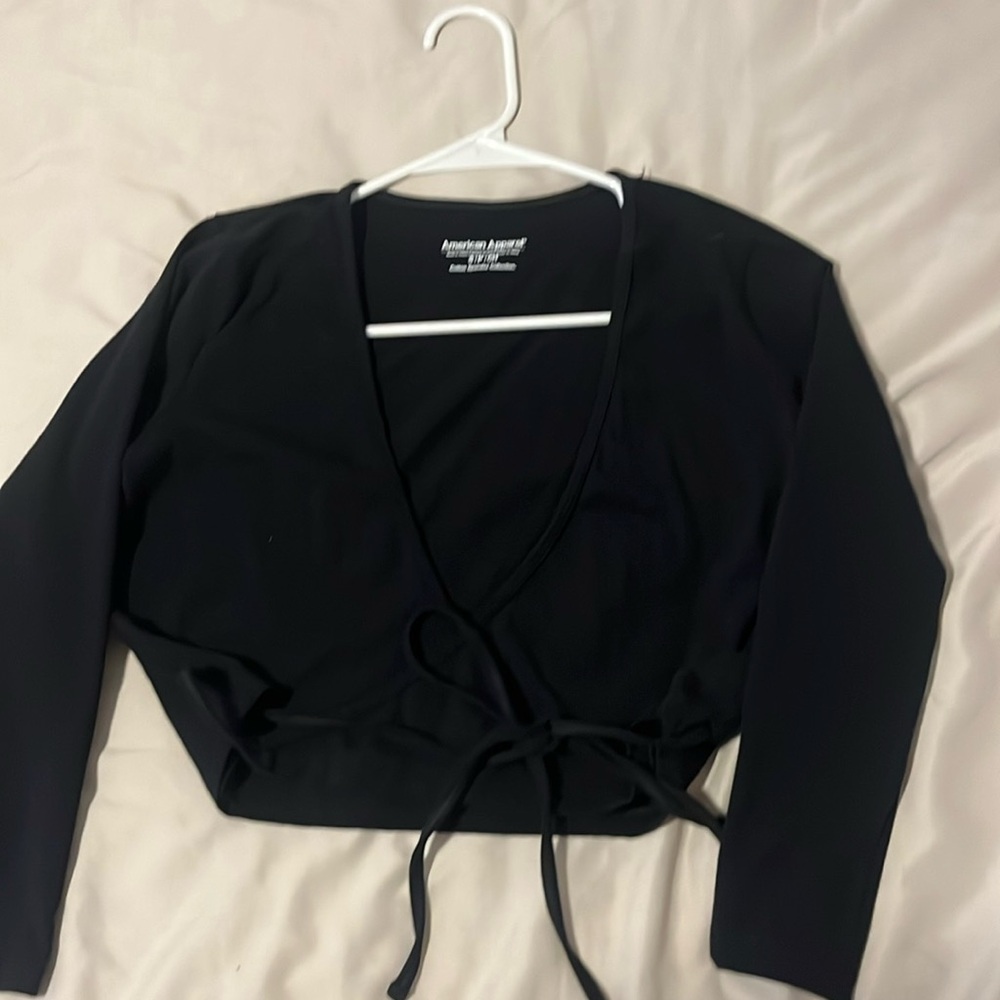 AMERICAN APPAREL WRAP TOP